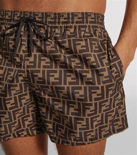 fendi color changing swim trunks